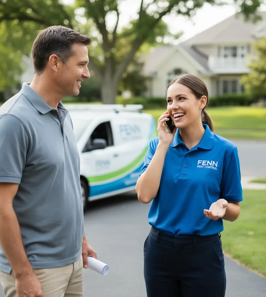 Fenn Pest Control customer support in Faucett